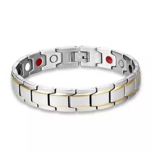 KAMALOOK Two-tone Magnetic Therapy Women's Bracelet
