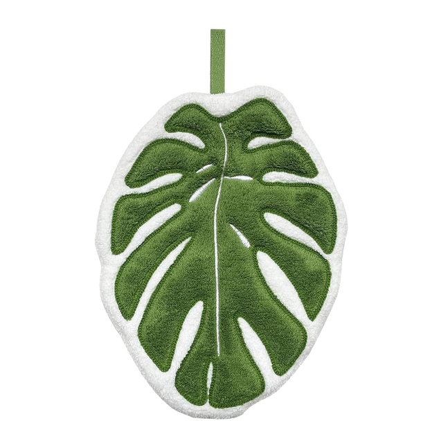 Monstera Leaf Hand Towel