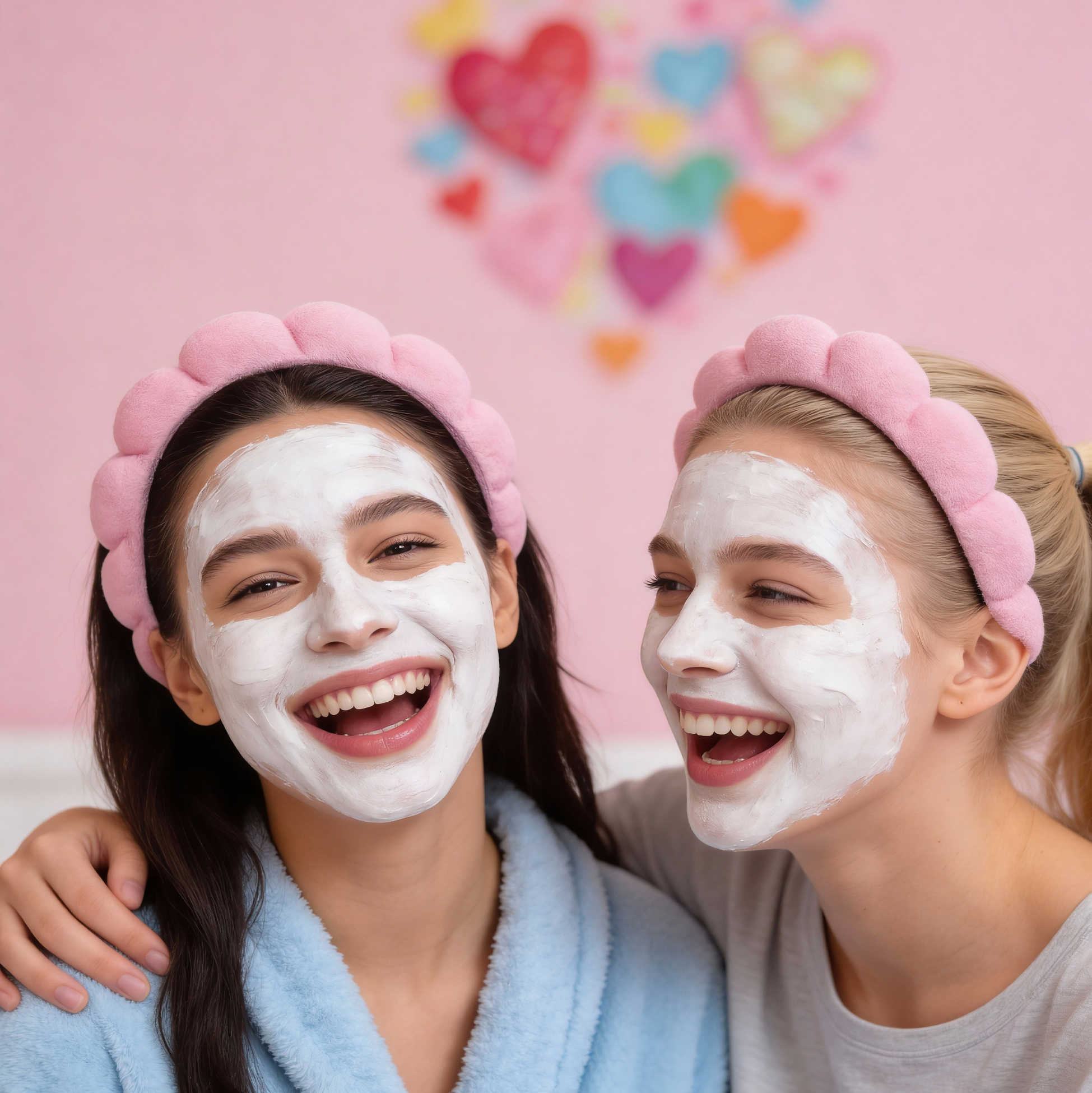 Set of 5 Pink Rose Quartz Beauty Set