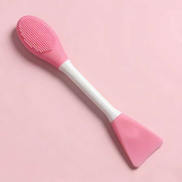 Dual-Ended Silicone Face Mask Brush
