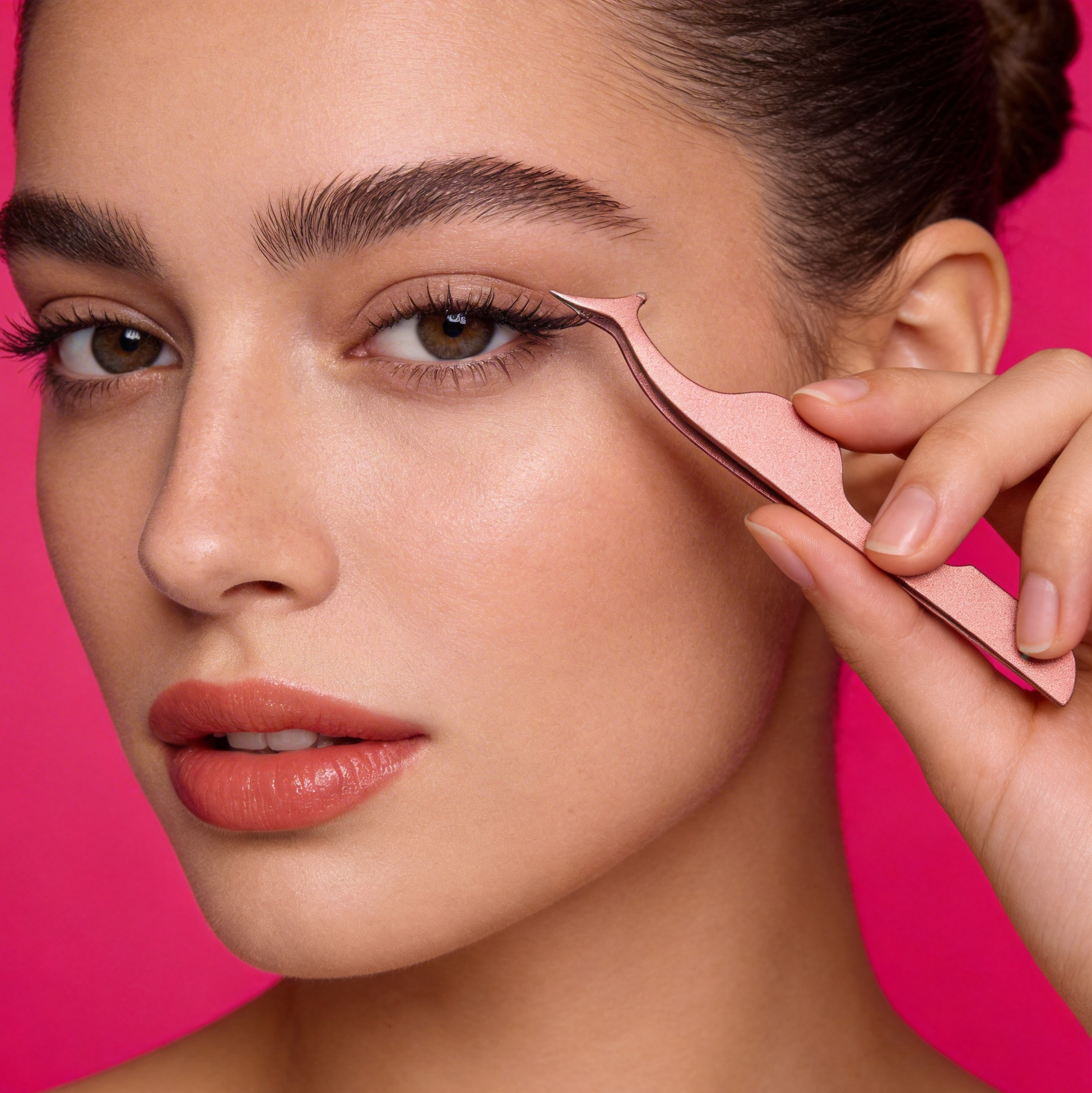 False Eyelash Applicator Tweezer