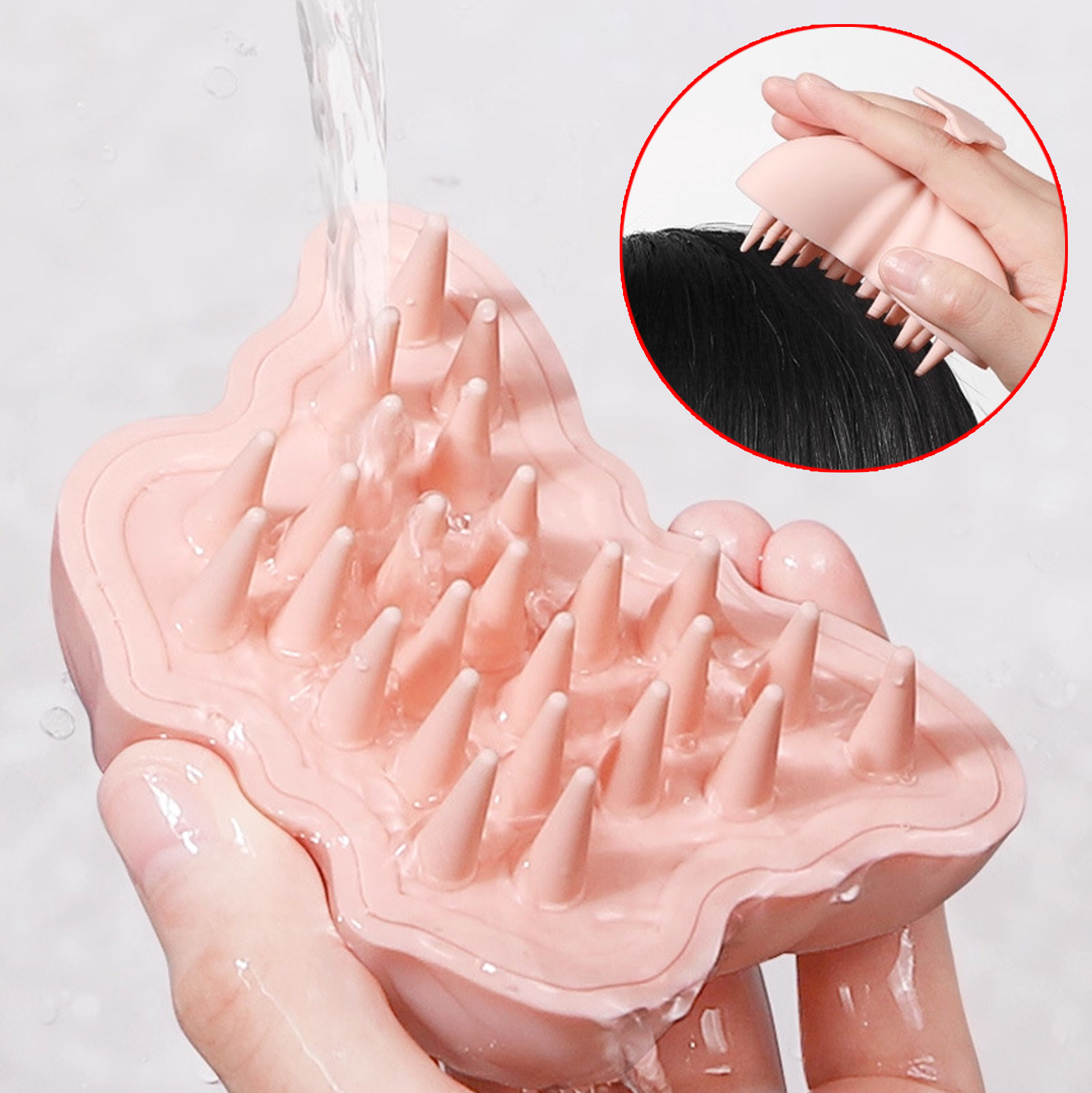 Set of 4 Pink Bow Spa Headband Set