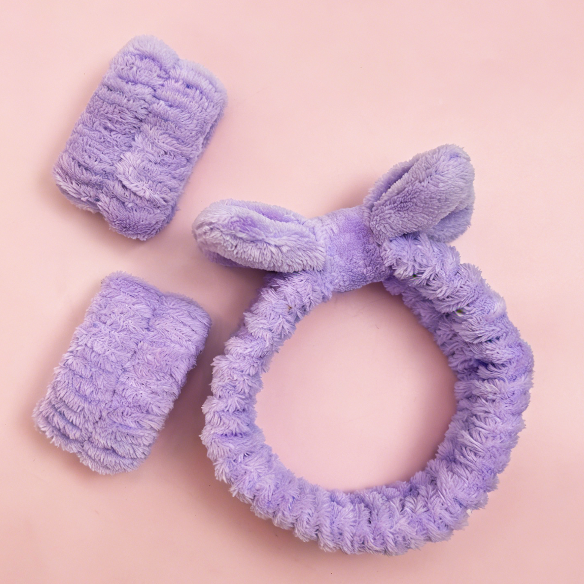 Purple Bow Skincare Set