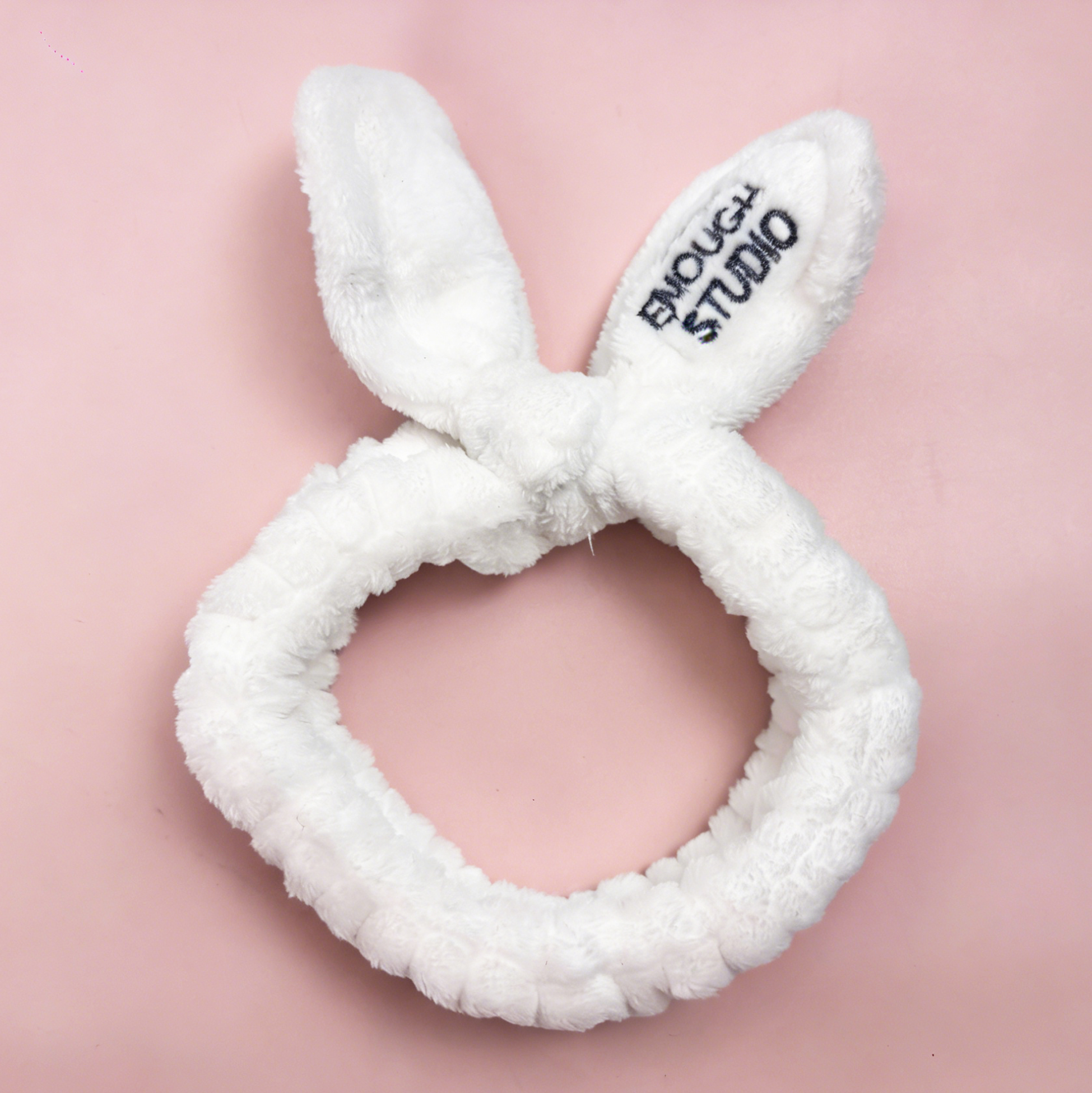 White Bunny Ear Headband