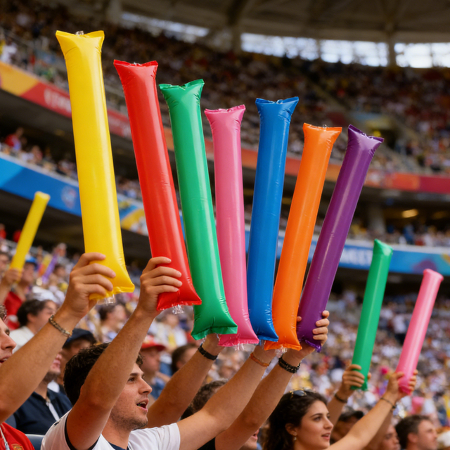 Customizable Inflatable Cheering Sticks