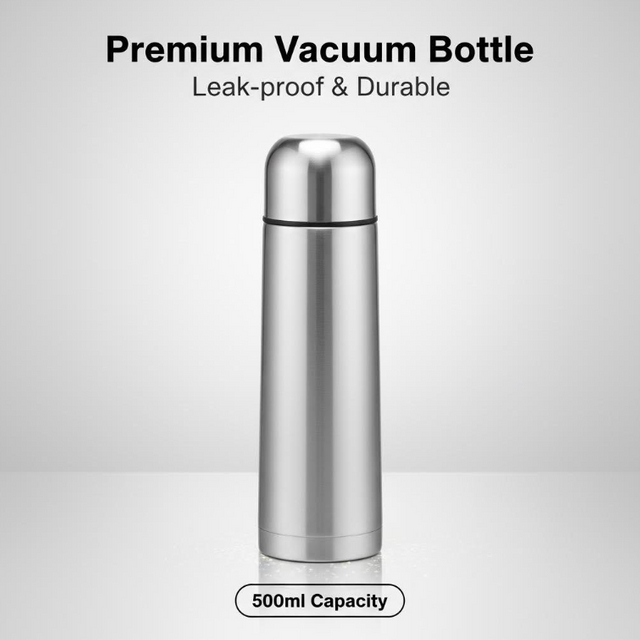 500ml Stainless Steel Vacuum Bottle