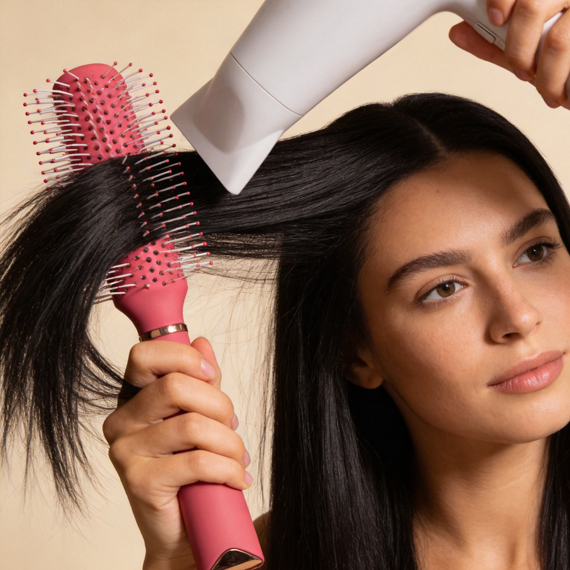 Vented Rectangular Hair Brush