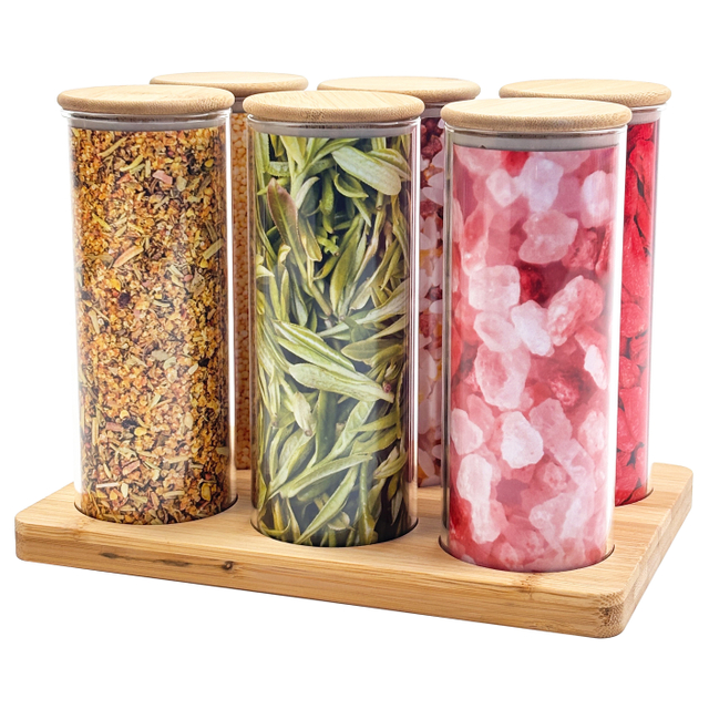 Eco-Friendly Glass Storage Jars