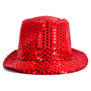 Halloween Red Glitter Hat