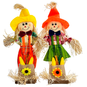 Autumn Harvest Scarecrow Decor