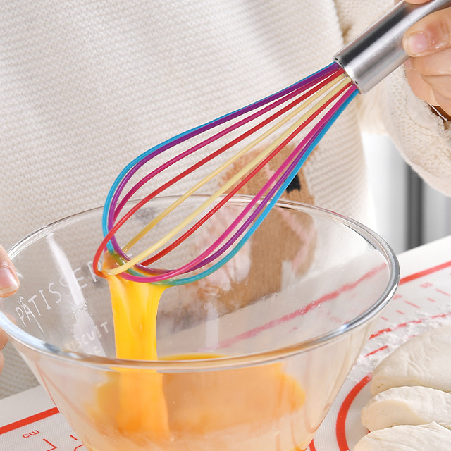 Colourful Silicone Whisk Set