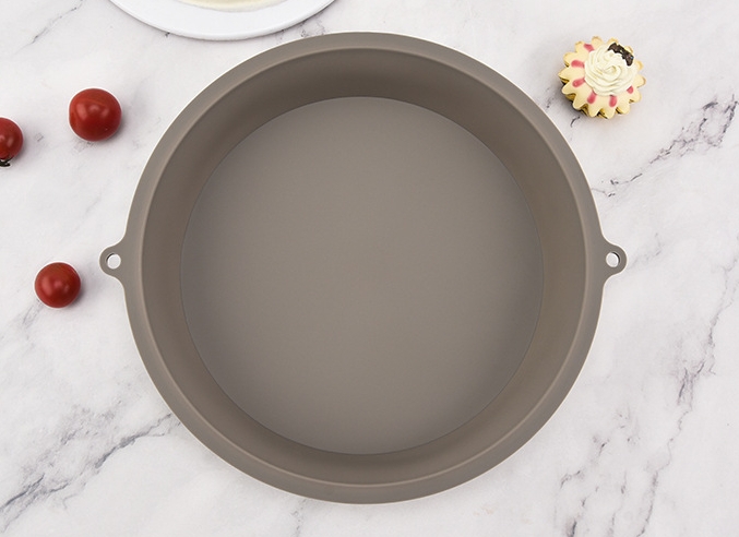 25cm Silicone Cake Mold - Non-Stick Round Silicone Baking Pan for Perfect Cakes, Bread, And Desserts