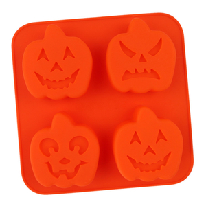 Halloween Pumpkin Shaped Silicone Molds