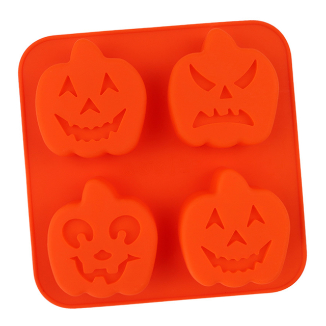 Halloween Pumpkin Shaped Silicone Molds