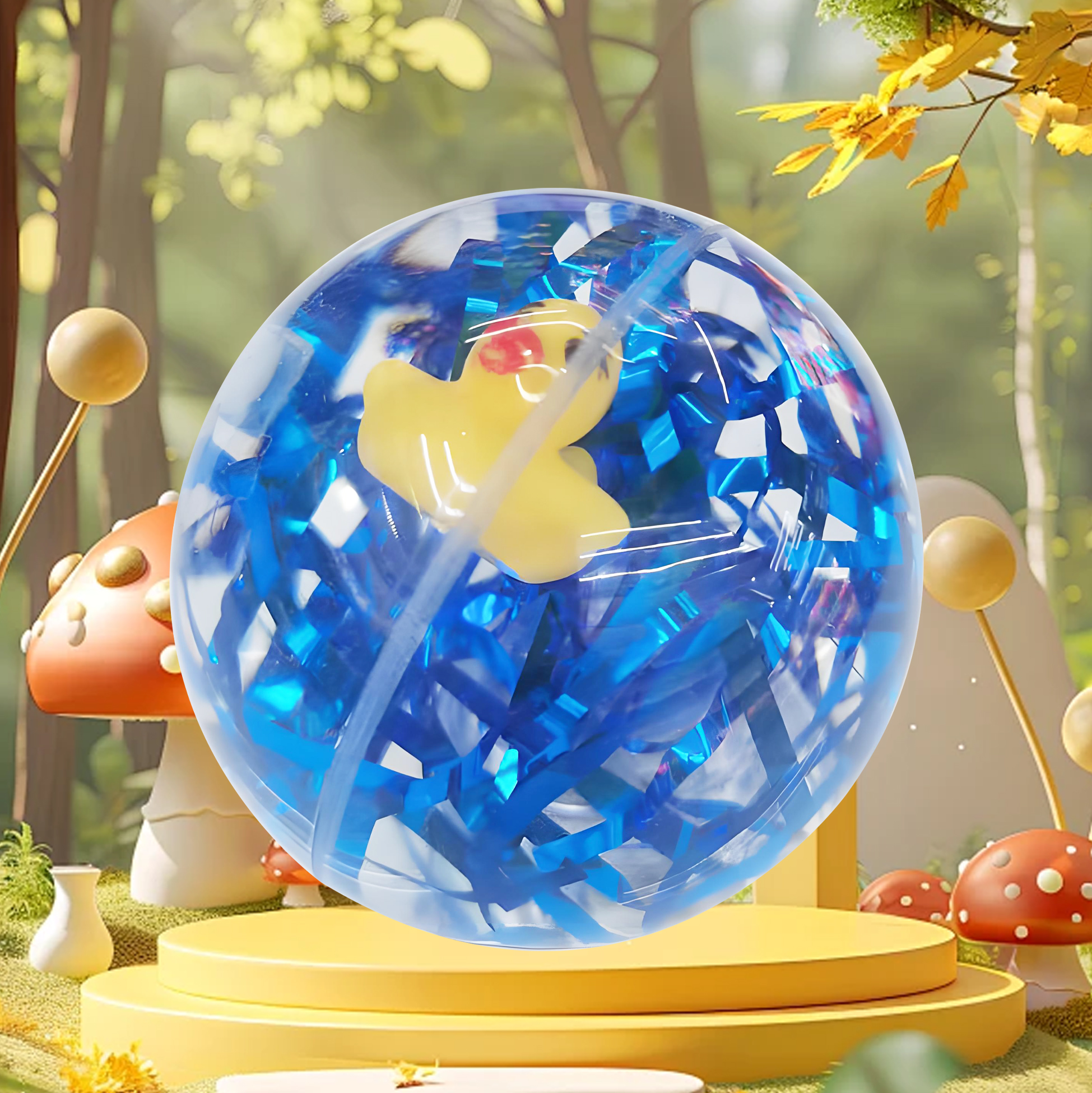 Rubber Duck Filled Sensory Ball