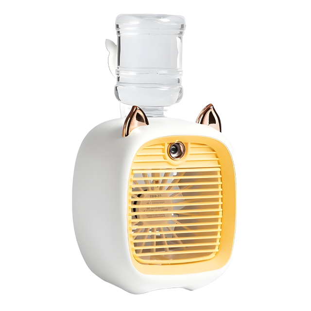 Cute Cat Inspired Mini Evaporative Air Cooler 