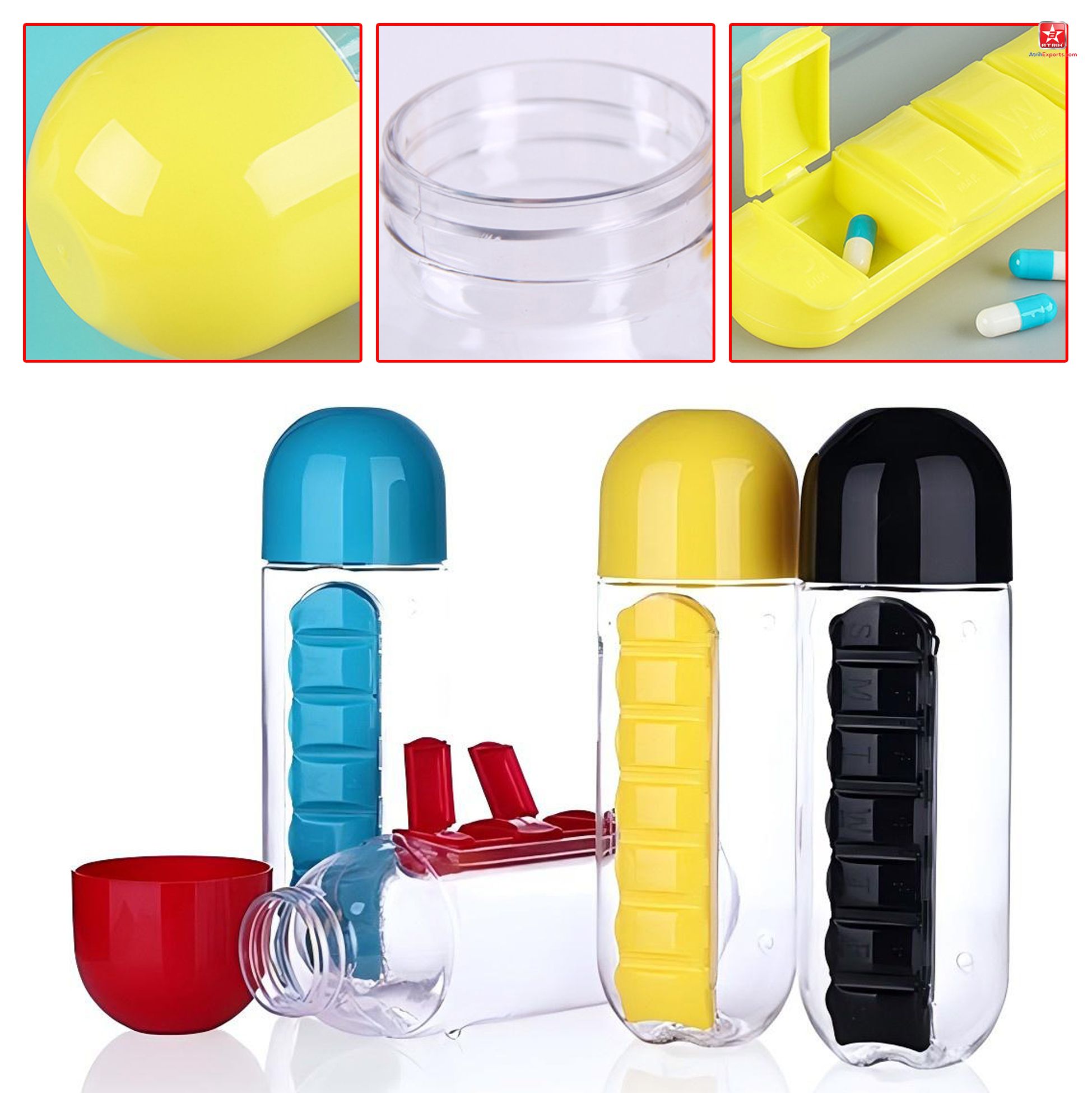 Multi Compartment Pill Organizer