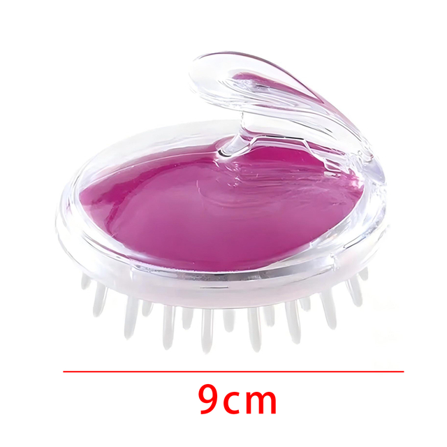 Ergonomic Silicone Scalp Shampoo Brush