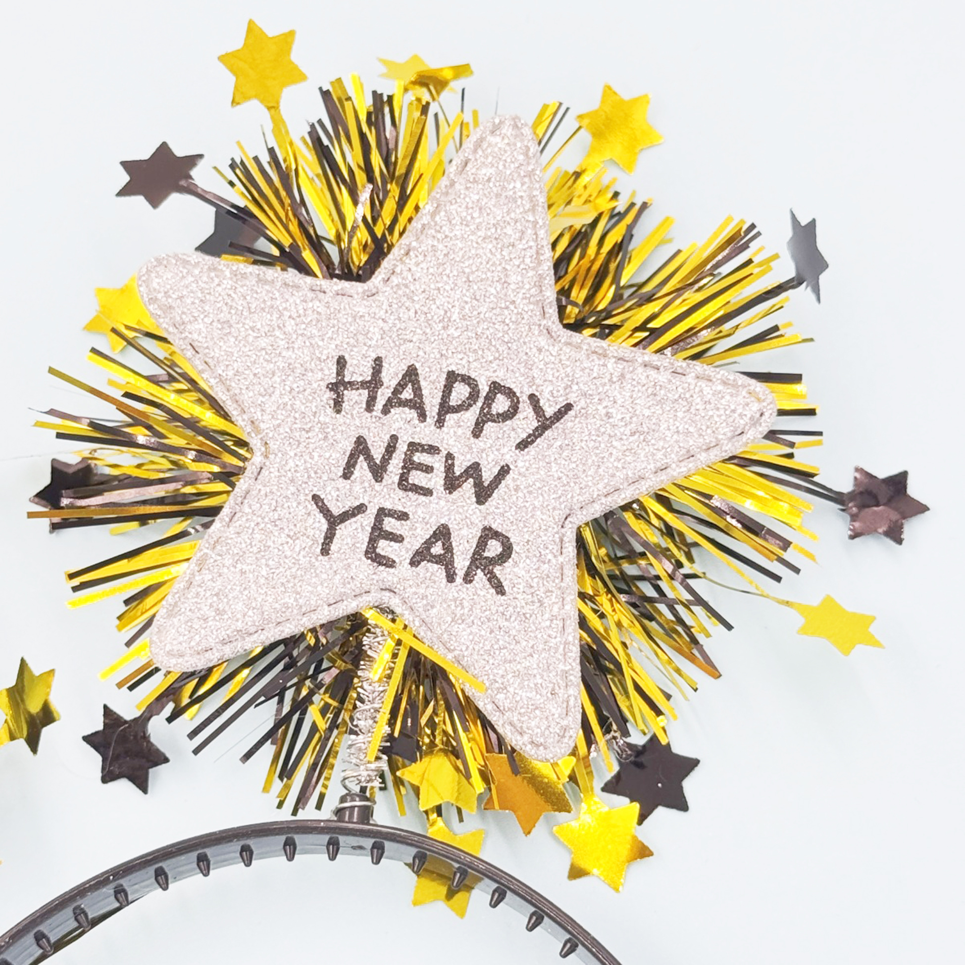 Happy New Year Star Headband 