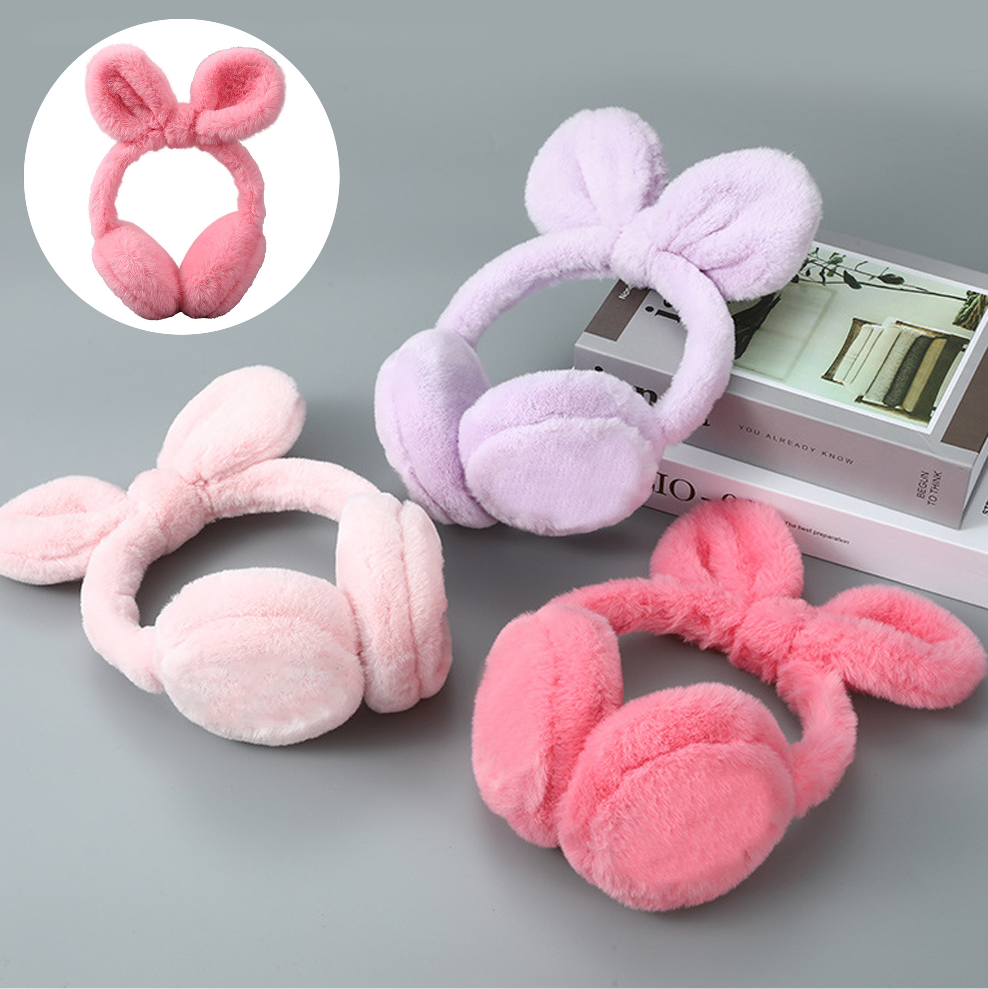 Cute Bunny Ear Earmuffs