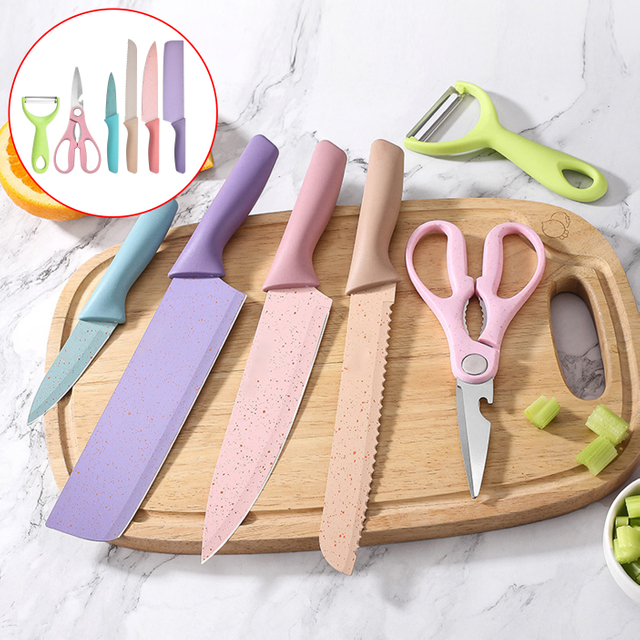 6 - Piece Colorful Kitchen Tool Set