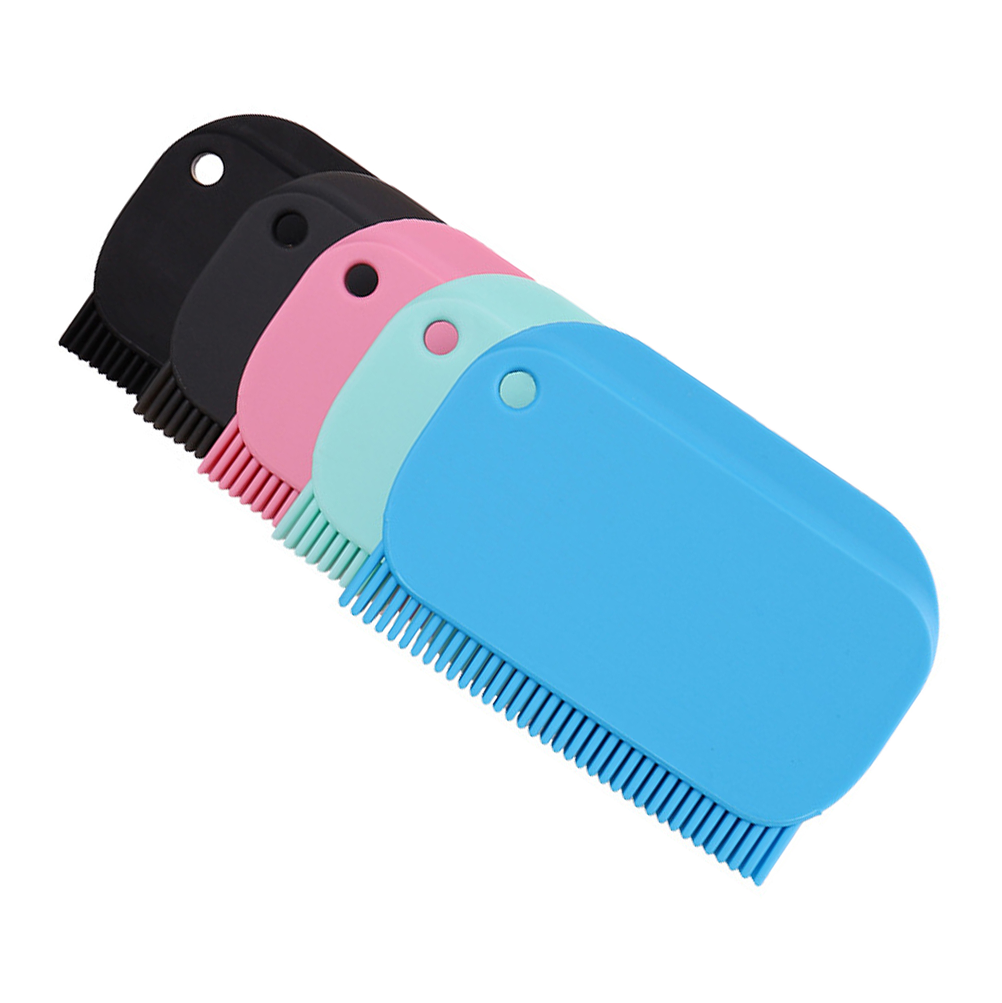 Silicone Squeegee And Brush Combo
