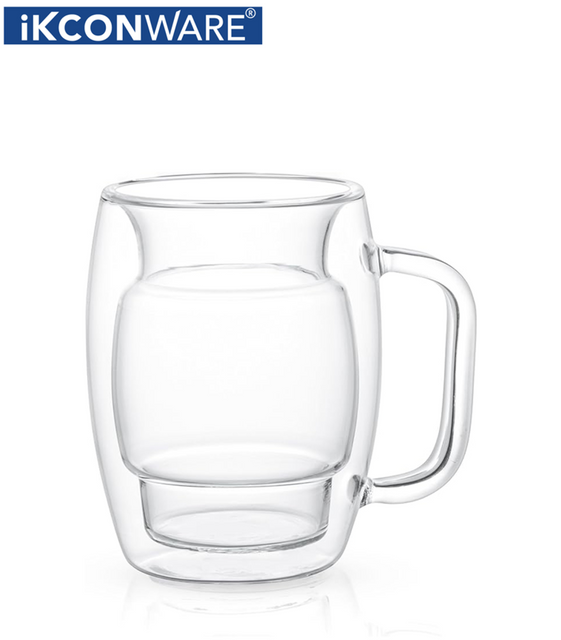 Double Walled Glass Mug