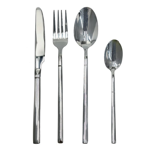 Gold/Silver Plated Stainless Steel Cutlery Set
