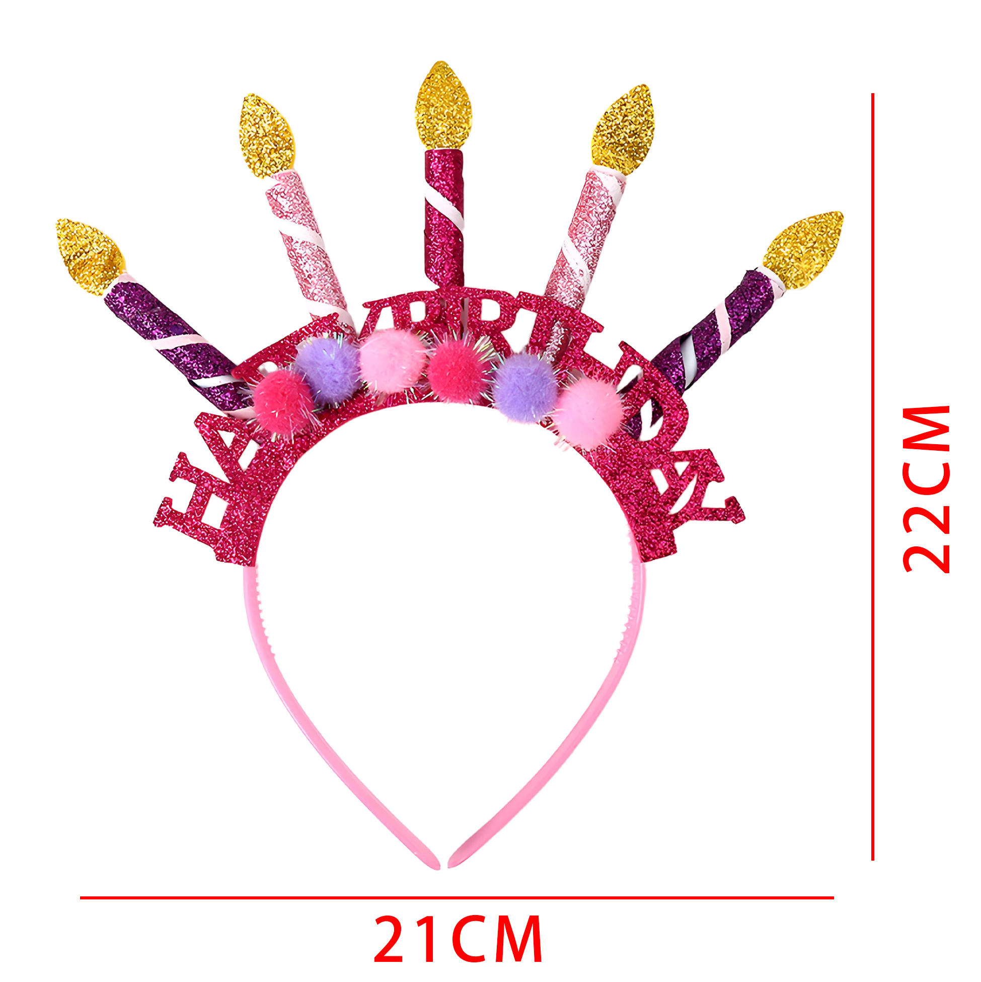 Happy Birthday Candle Headband