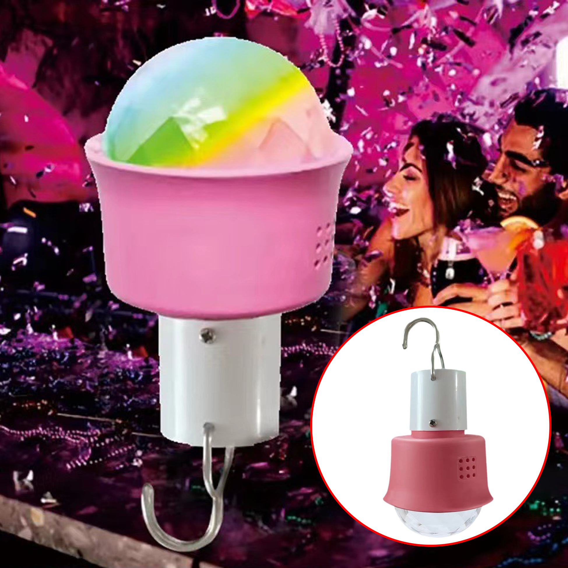Portable Disco Ball Party Light