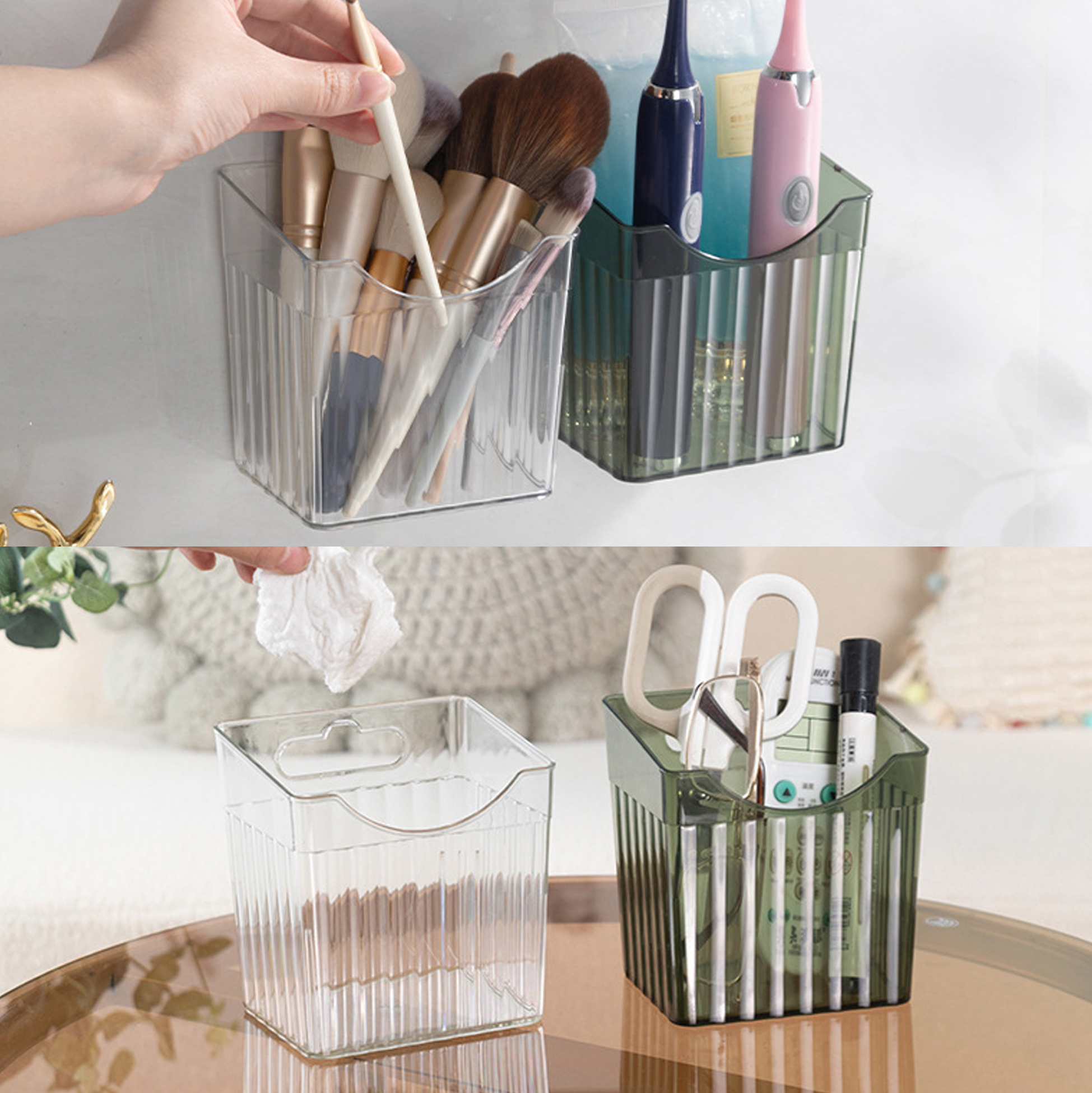 Wall - Mounted Plastic Storage Bin