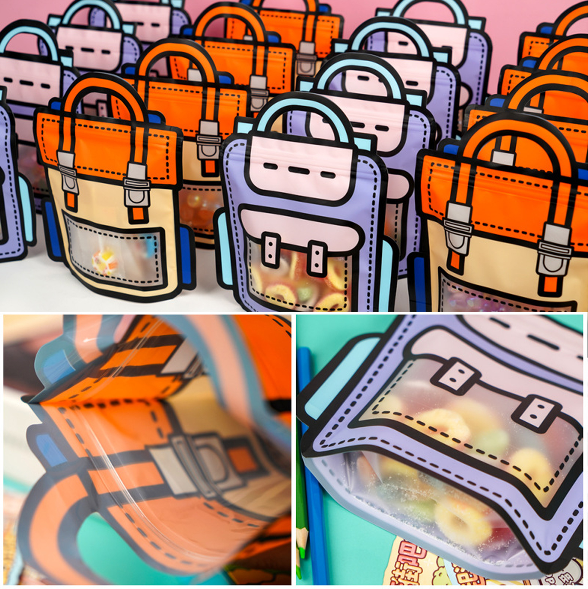 Backpack - shaped Candy Bag