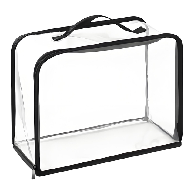 Transparent Handbag Storage Bag with Handle