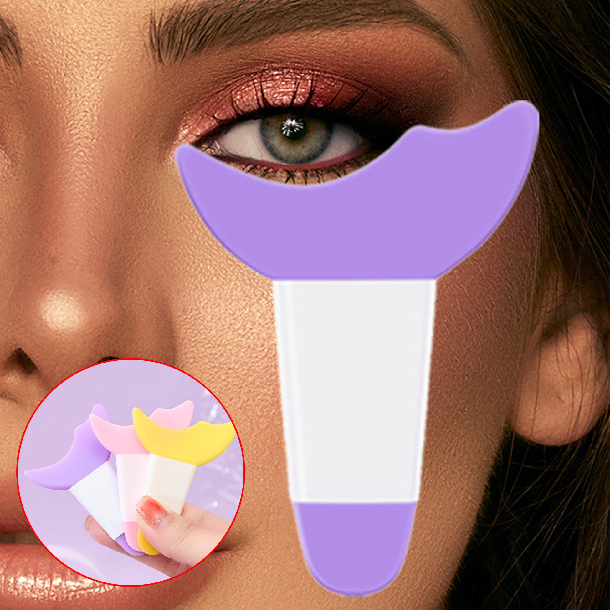 Silicone Mascara Eyelash Shield Applicator Guard