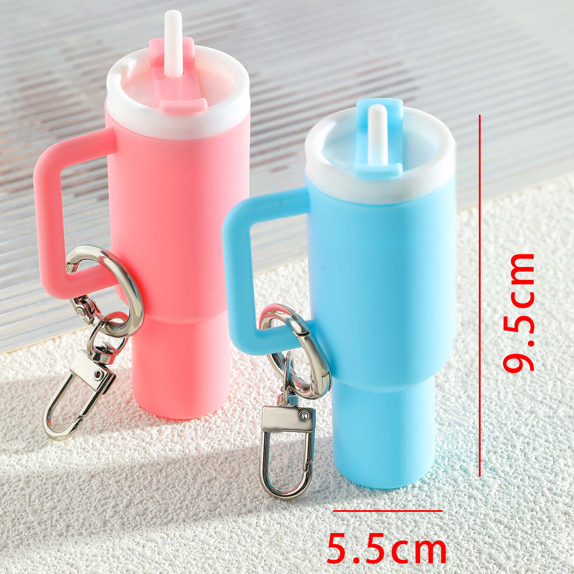 Mini Portable Hand Sanitizer Keychain