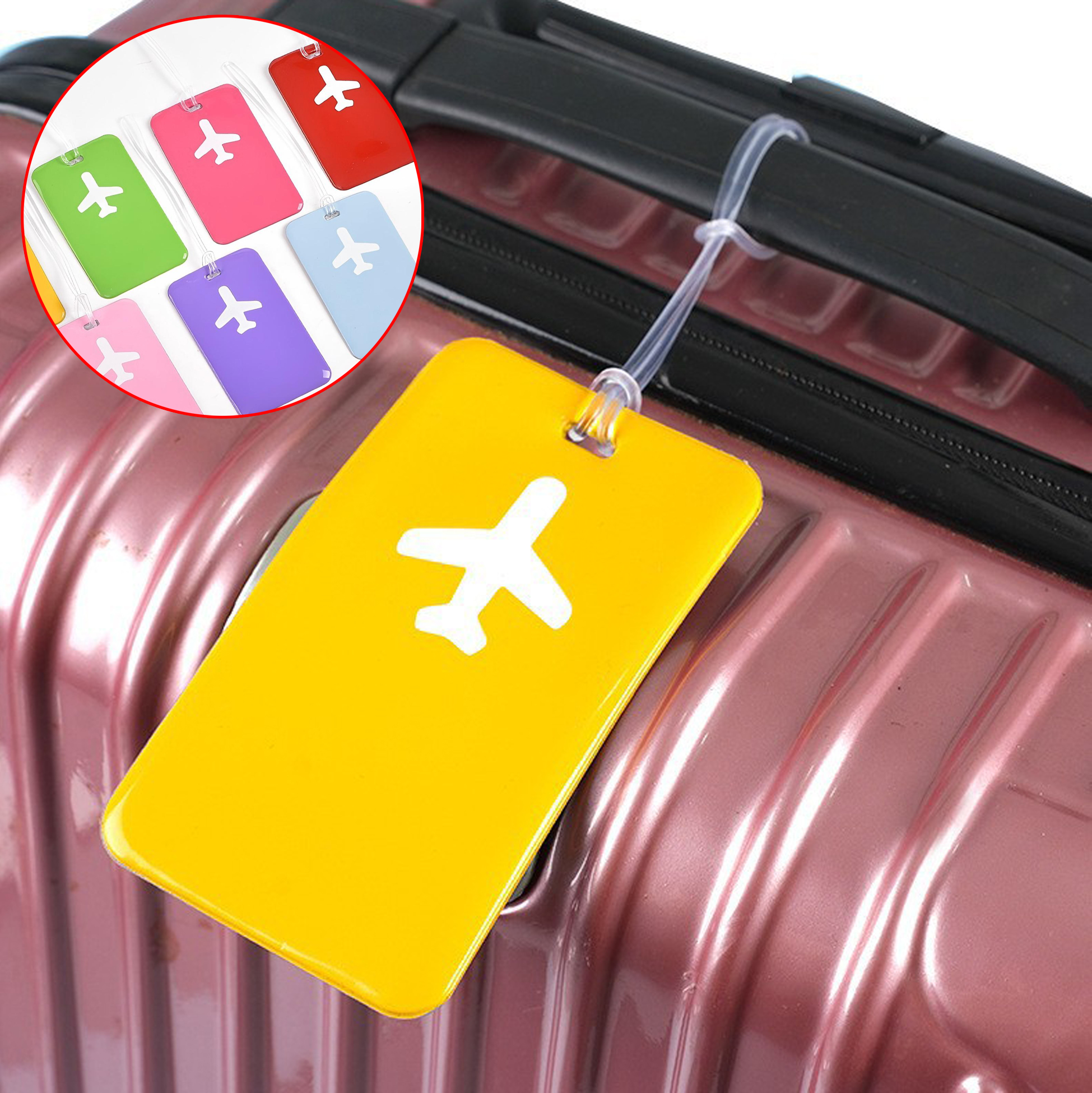 Airplane Symbol Luggage Tags