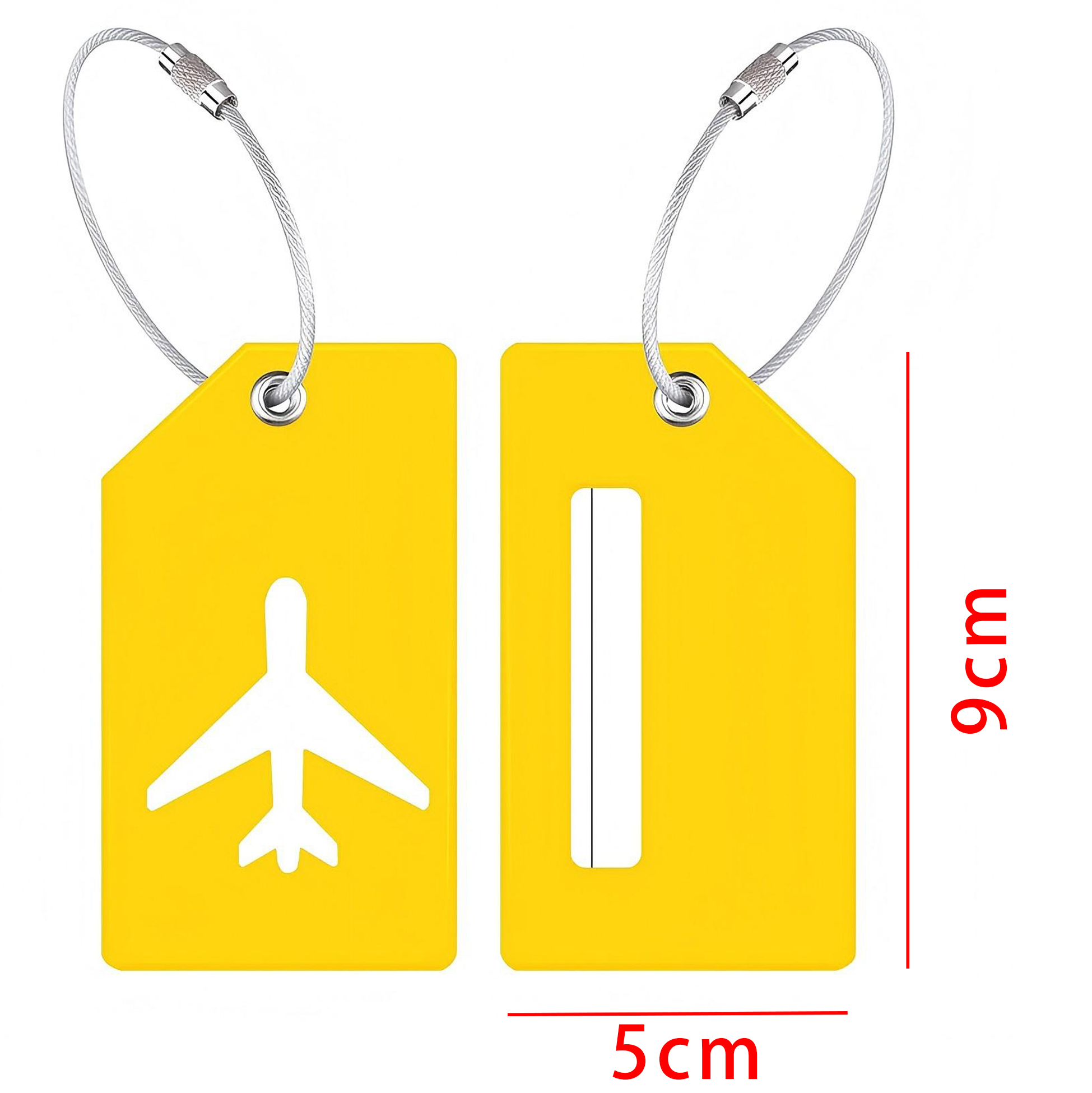 Airplane Design Luggage Tags 
