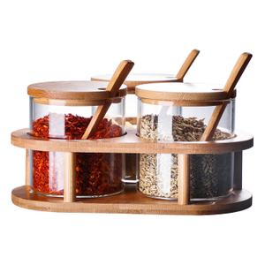 Kitchen 3-Piece Seasoning Containers