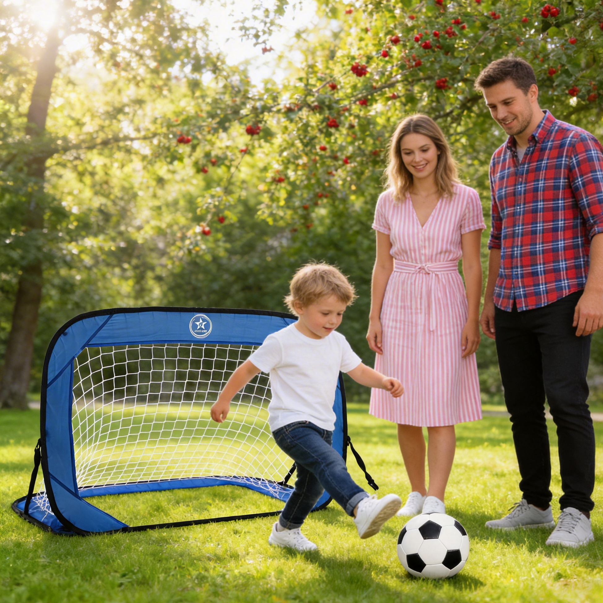Foldable Pop-Up Soccer Goal