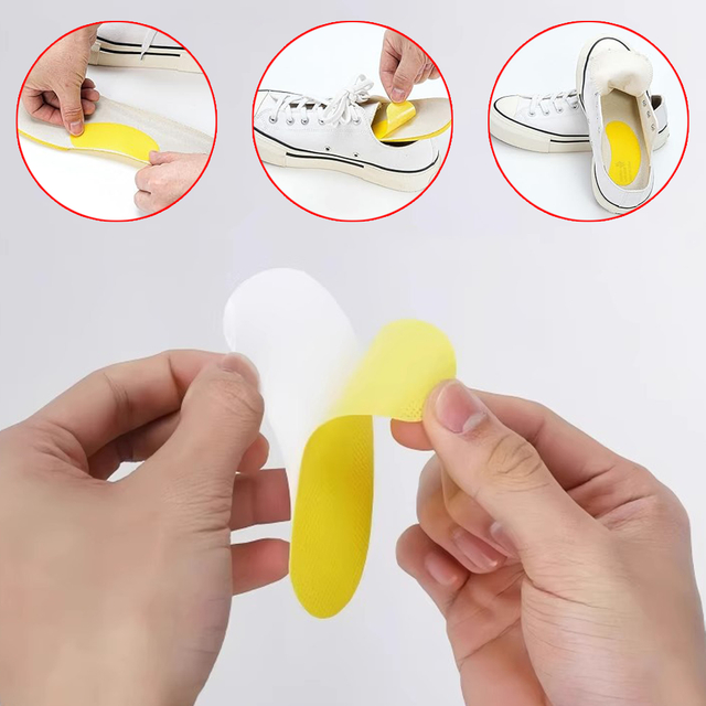 Set of 10 Non-Slip Shoe Pads for Heels