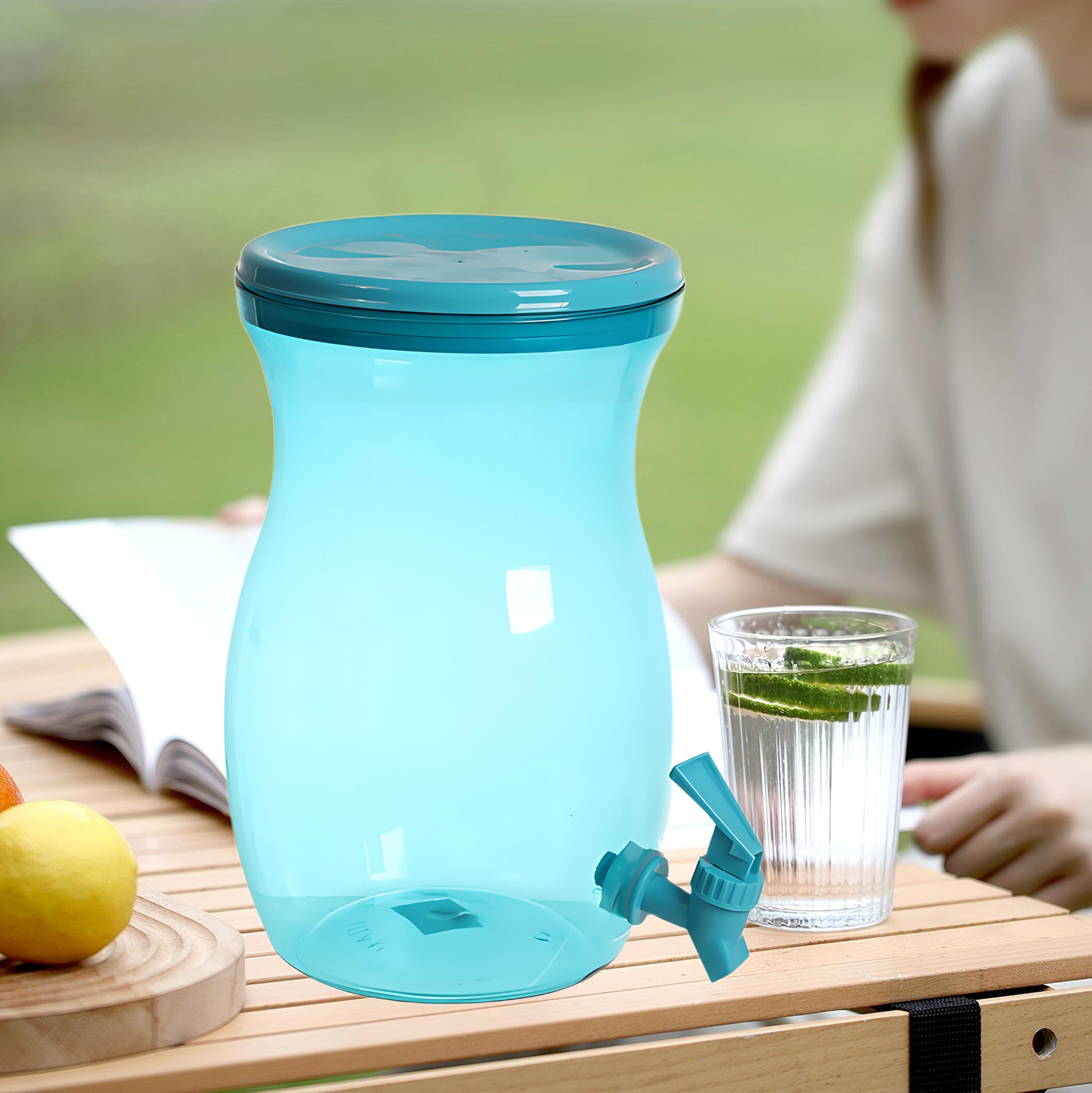 4L Plastic Juice Dispenser Bucket