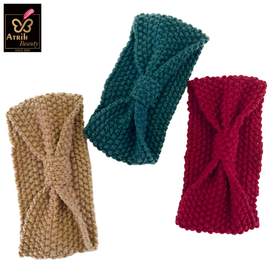 Crocheted Knotted Headband