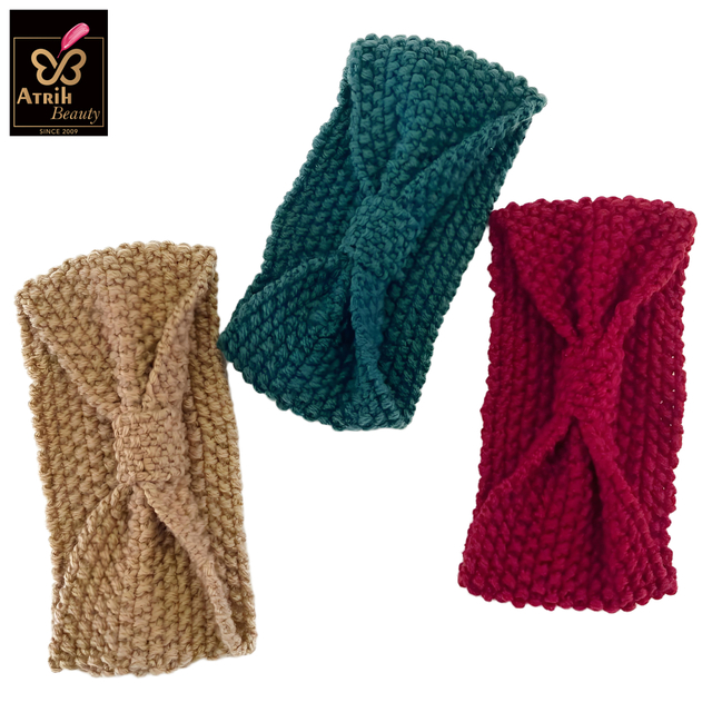 Crocheted Knotted Headband