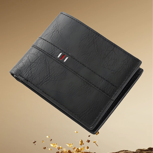 Stylish Black PU Leather Wallet