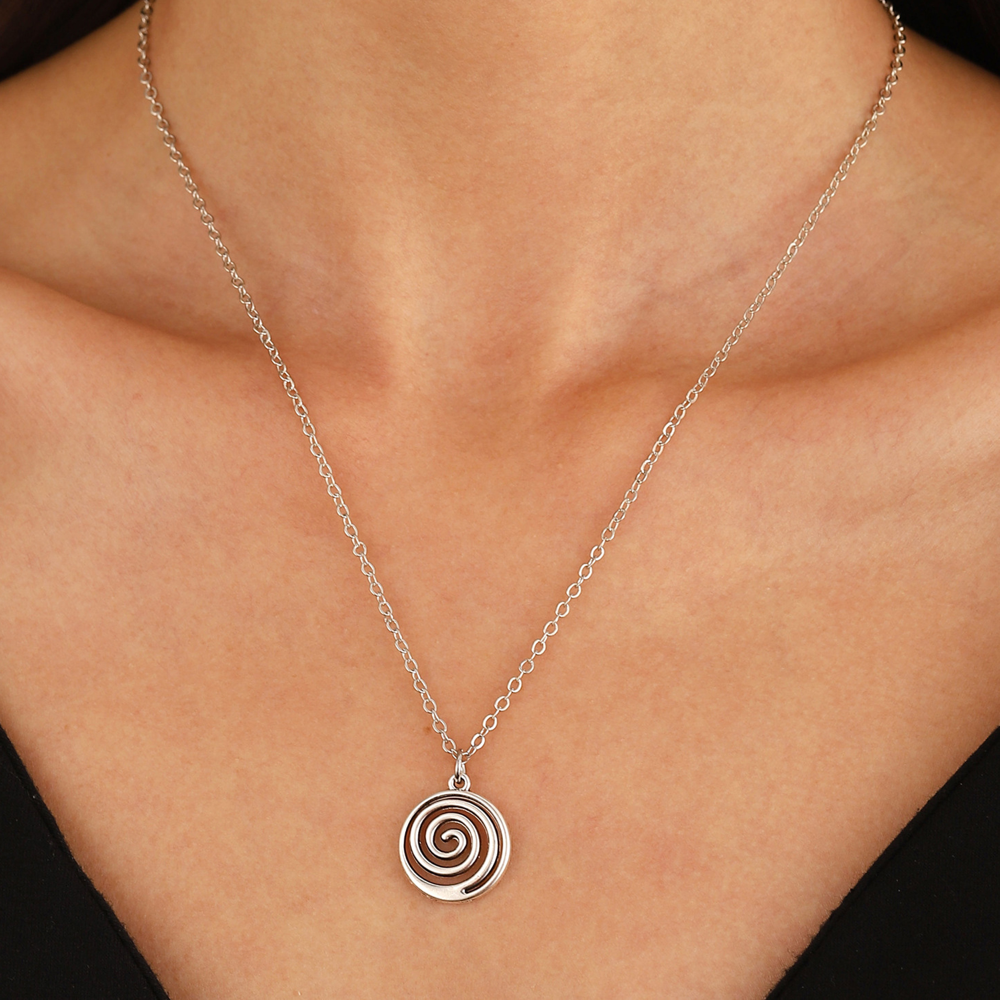 Stainless Steel Spiral - Design Jewelry Set