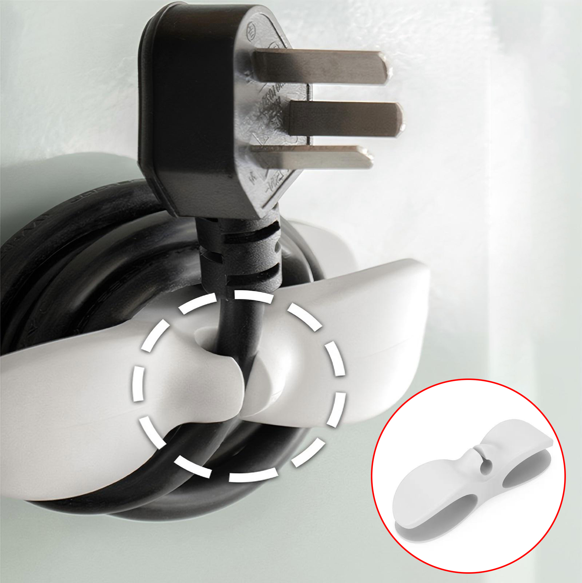 Wall Mounted Cable Organizer