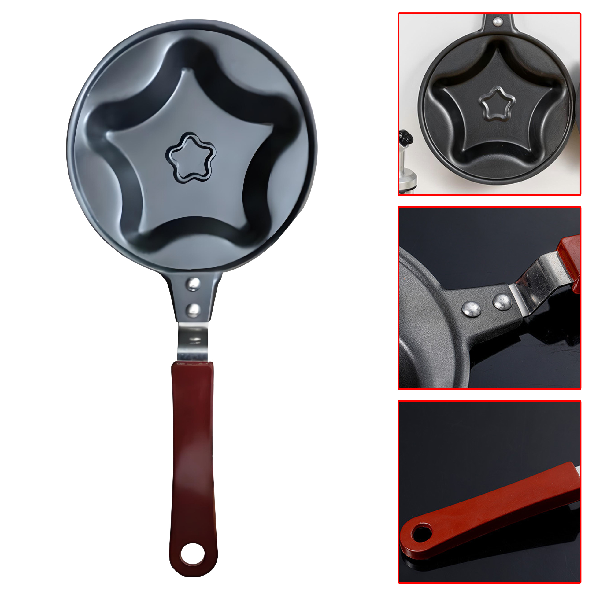Star Shaped Egg Frying Pan