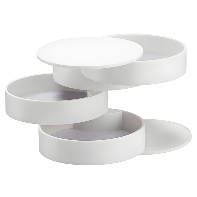 Stackable Round Jewelry Organizer
