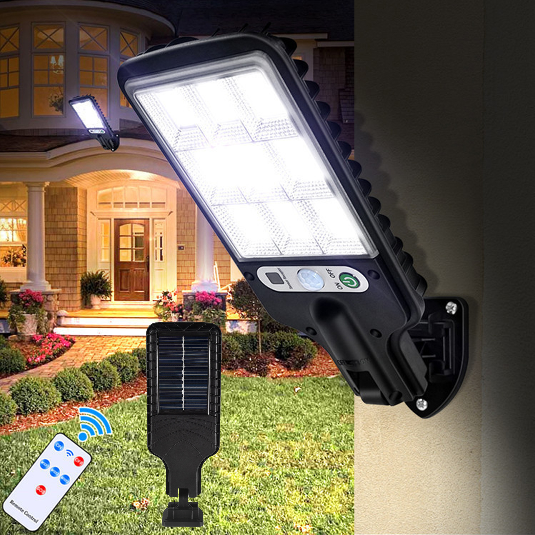 Solar Powered Outdoor LED Light