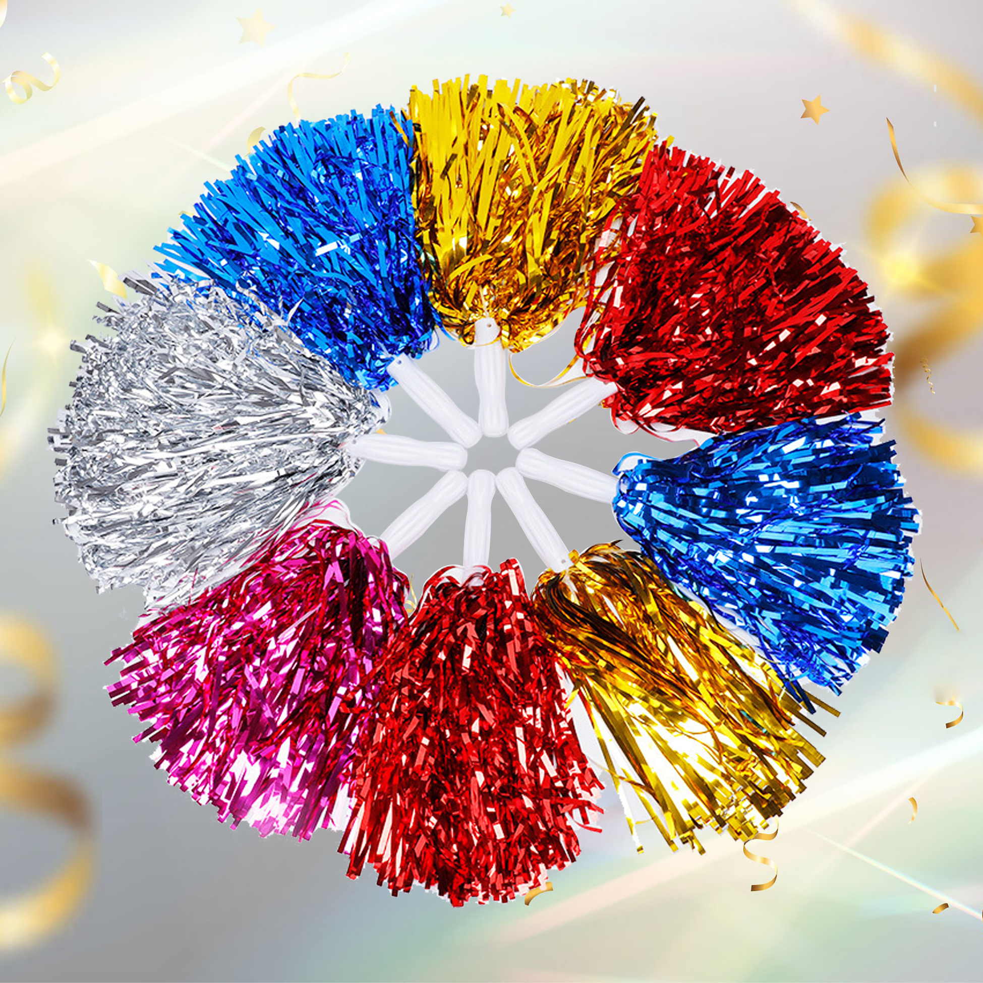 Cheerleading Pom Poms